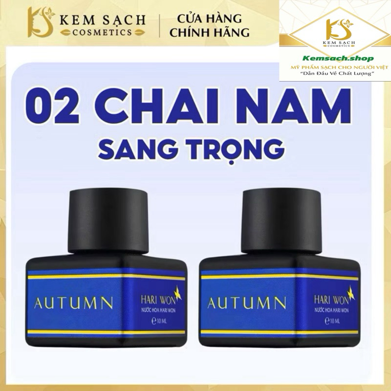 Nước hoa chấm Hari Won /lưu hương lâu/chai 10ml