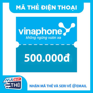 Mã thẻ cào điện thoại Vinaphone 500k