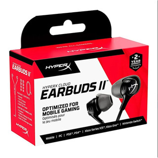  Tai Nghe Nhét Tai Kingston HyperX Cloud Earbuds - Chuyên Game PUBG COD Free Fire Âm Trầm Mạnh 