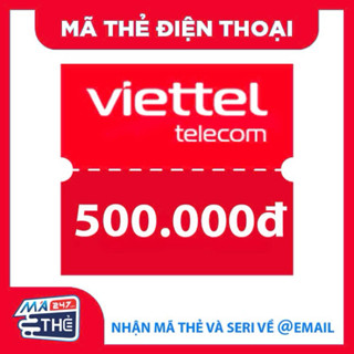 Mã thẻ cào điện thoại Viettel 500k