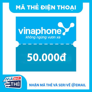 Mã thẻ cào điện thoại Vinaphone 50k