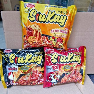 Mì SiuKay 7 cấp độ ( vị bò 127g hải sản 128g)