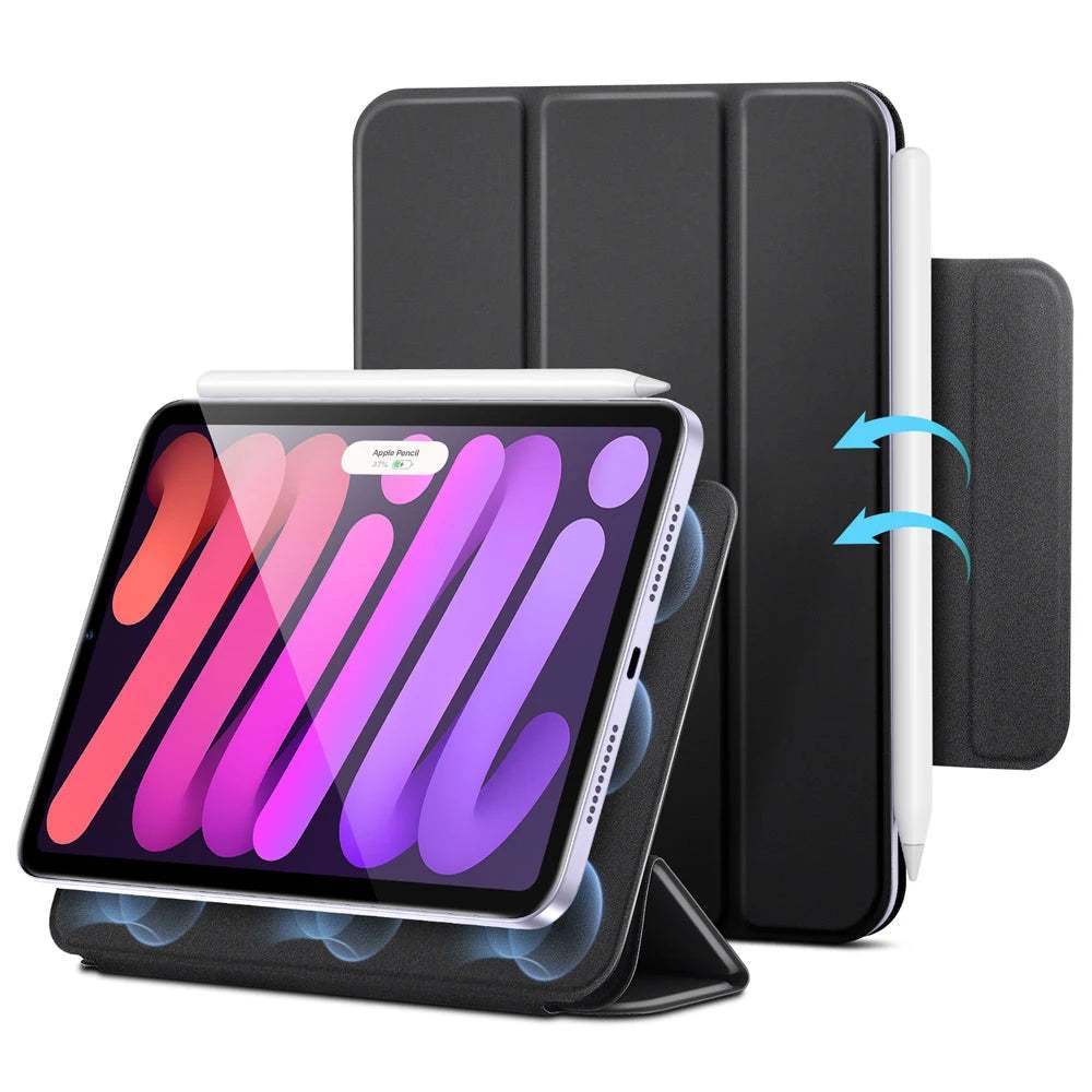 Bao Da ESR Dành Cho iPad Mini 7/ Mini 6 ESR Rebound Magnetic Slim Case Hít Từ Tính
