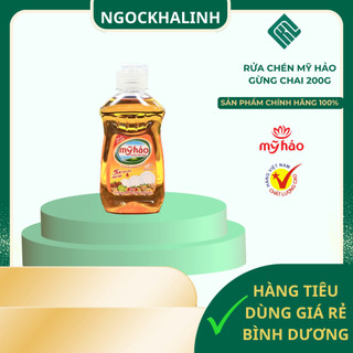  Nước rửa chén M ỹ Hảo gừng chai 200g 