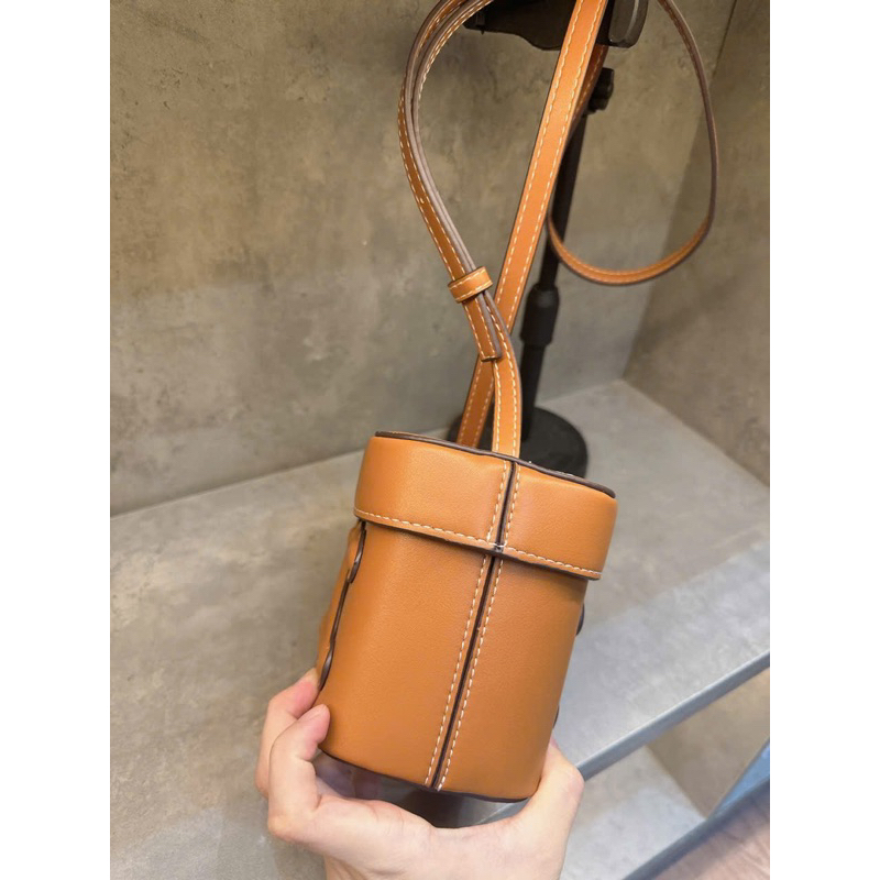 Túi Nâu Vuông size mini 12cm cực xinh ko Hộp ♦️ ẢNH THẬT SHOP HẰNG ỚT TÚI TỰ CHỤP♦️