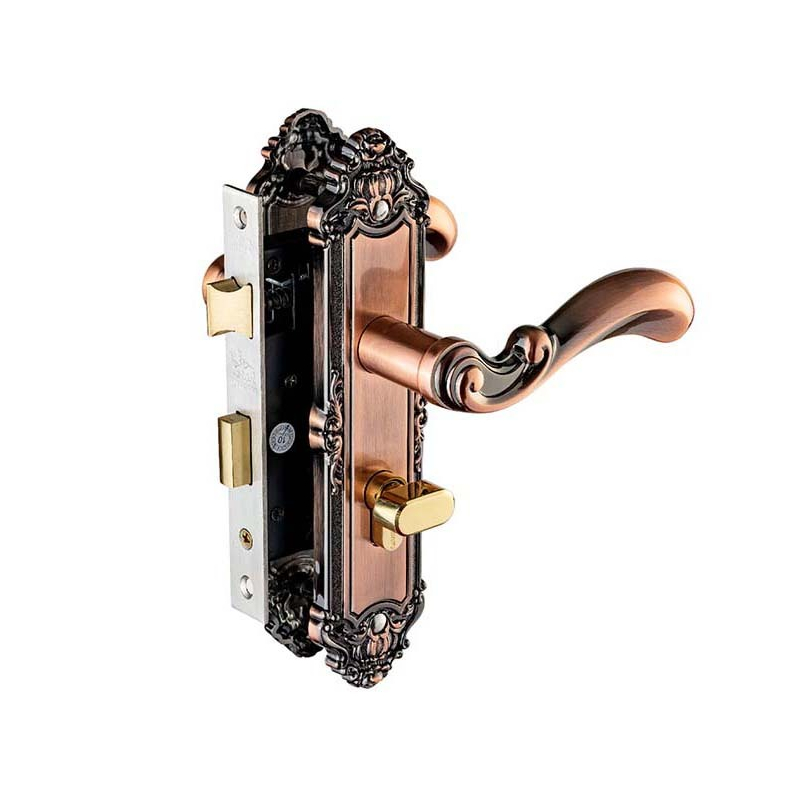 Khóa cửa gỗ bằng hợp kim Huy Hoàng EX 5829.