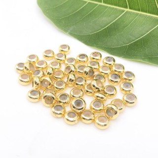 CHẶN HỢP KIM SI VÀNG DÙNG CHO DÂY CÁP 2MM , 3mm LÀM VÒNG TAY( giá 1 cặp)