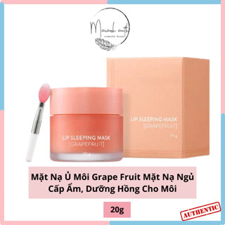  Mặt Nạ Ủ Môi Laneige Grape Fruit Lip Sleeping Mask Mặt Nạ Ngủ Cấp Ẩm Dưỡng Hồng Cho Môi 20g 