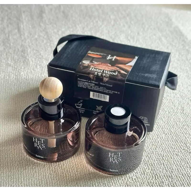 Nước hoa ô tô Hetras 77ml chính hãng (unbox tách set)