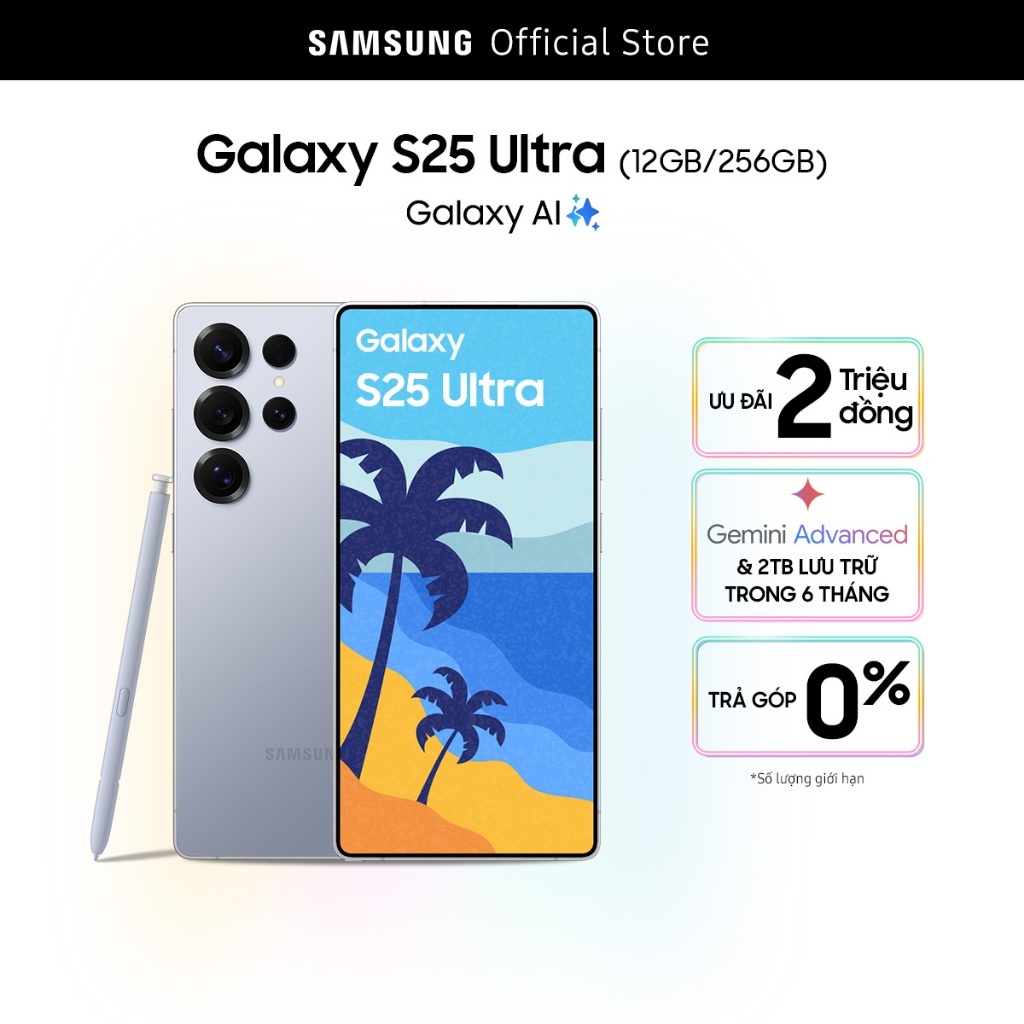 [Livestream] Điện Thoại Samsung Galaxy S25 Ultra 256GB
