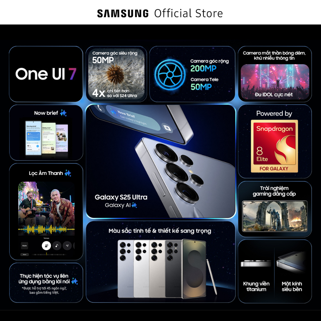 [Livestream] Điện Thoại Samsung Galaxy S25 Ultra 256GB | BigBuy360 - bigbuy360.vn