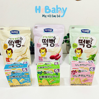  Bánh Ăn Dặm NHẬT Đủ Vị CHO BÉ 