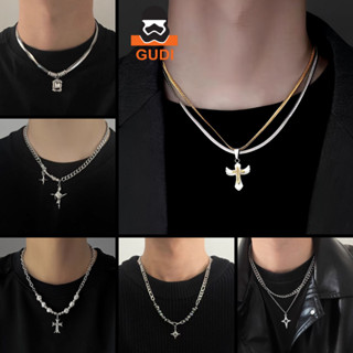 Dây Chuyền Nam Chuỗi Trơn Bản Vừa Vòng Cổ Nam Nữ Unisex Cuban Basic HipHop Ngầu Chất Liệu Titan Không Rỉ Gudi Studio