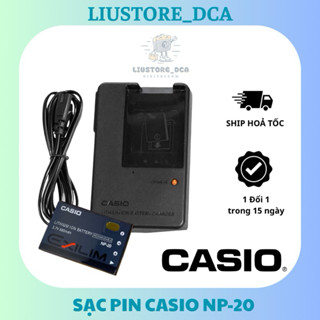  Sạc Pin Casio NP-20  NP-40  NP-60  NP-80  NP-90  NP-110  NP-130 Cho Máy Ảnh Casio Exilim 