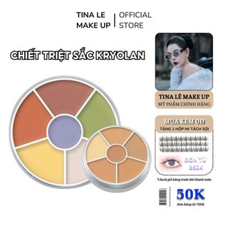 Che Khuyết Điểm Triệt Sắc KRYOLAN 6 Ô Tạo Khối Bản Chiết 10G Che Khuyến Điểm Cao Cấp TINA LÊ MAKE UP