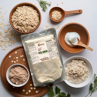 Mặt nạ yến mạch trắng da handmade 100gr
