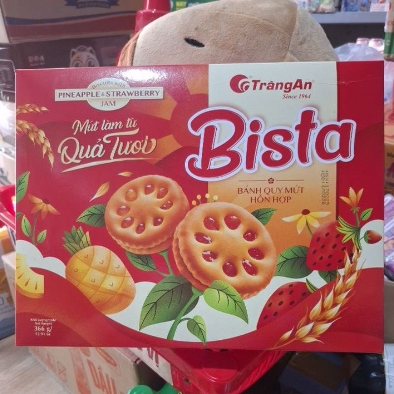 Bánh bista mứt hỗn hợp (366g)
