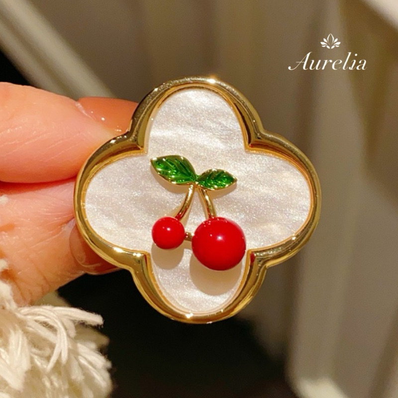 Ghim cài áo hoa mai-Trâm cài áo xà cừ cao cấp-Phụ kiện thời trang nữ