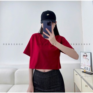 ÁO CROPTOP TRƠN FULL MÀU FORM HÀN QUỐC CHÁY HÀNG LIÊN TỤC BEST SELLER BST
