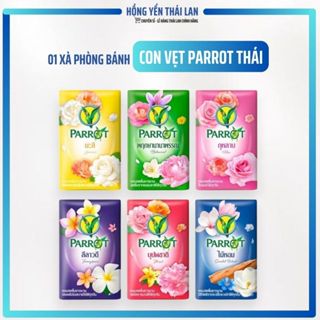 01 bánh Xà phòng Con Vẹt Parrot Botanicals chuẩn Thái Lan, xà phòng thảo mộc thơm sạch không nhờn