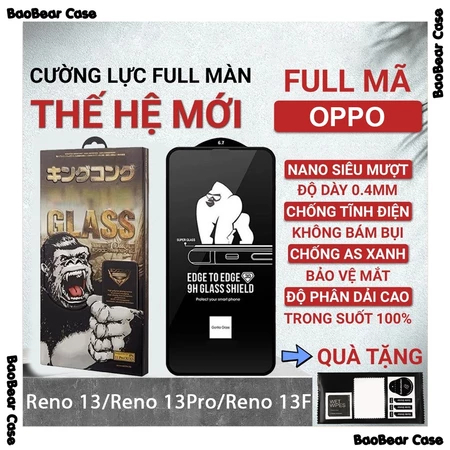 Kính cường lực kingkong Oppo Reno 13 Reno 13F Reno 13PRO