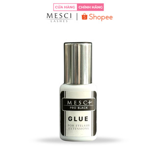  Keo nối mi Mesci Pro-Black khô 1-2s date mới nhất - Ít cay không gây kích ứng bền tới 4-6 tuần 