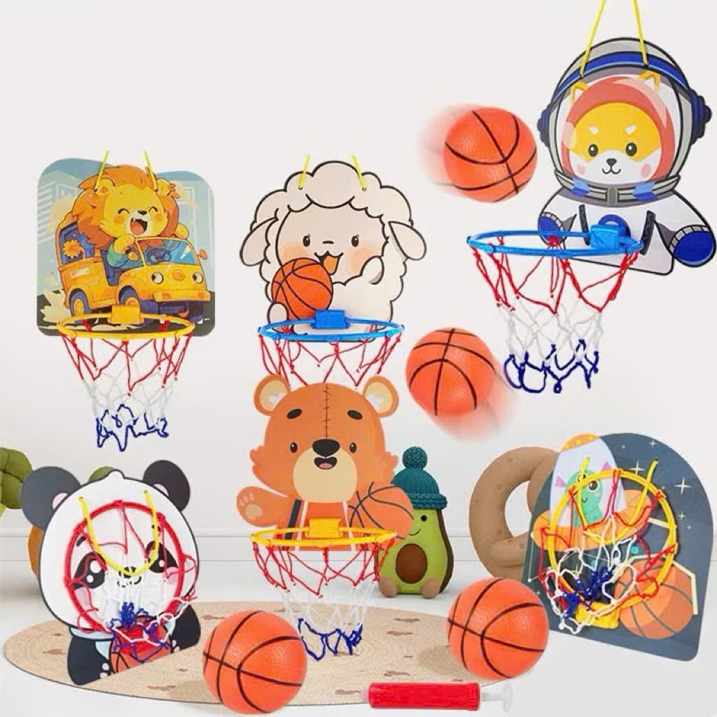 Bóng Rổ Treo Tường Cho Bé - Trò Chơi Thể Thao Cho Bé (1038BRTT)