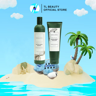   TEM PHỤ + VAT  CẶP dầu gội xả thảo dược Weilaiya gừng TRẮNG giảm rụng kích mọc tóc da đầu dầu bết 