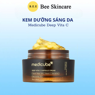  Kem Dưỡng Sáng Da Medicube Deep Vita C Giảm Thâm Mụn Nám Làm Trắng Da Capsule Cream Bee Skincare 