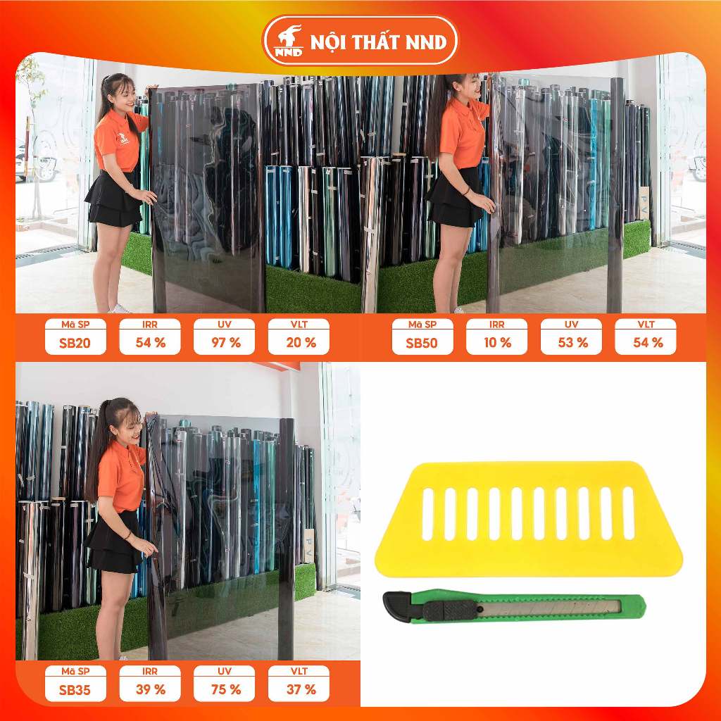 Phim Dán Kính Màu Đen Cách Nhiệt