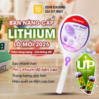  Vợt muỗi Điện Quang EMR04 5s Xả nhanh dòng điện chống giật. Lưới vợt 3 lớp - BH 12 tháng 