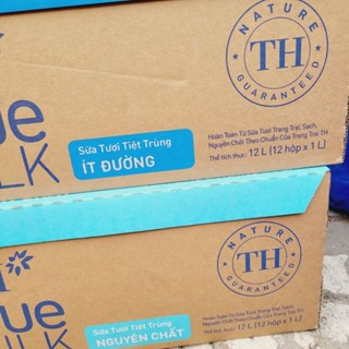 Thùng sữa TH true milk 1 lít (12 hộp)