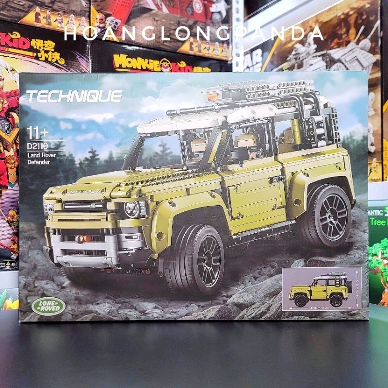 [Technic] Đồ chơi lắp ráp Land Rover Defender tỉ lệ 1:8 D2110 | 42110 Land Rover Defender tỉ lệ | 25