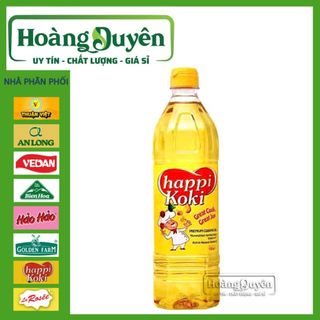 Dầu ăn Happi Koki 1Lit cao cấp