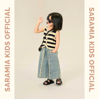 DT05-Quần bò bé gái SARAMIA KIDS, quần jeans bé nữ đi học, đi chơi siêu xinh