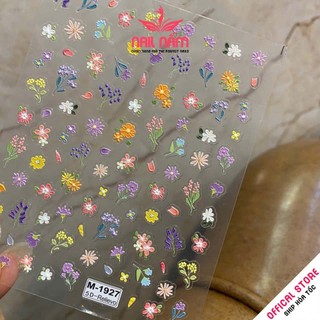 Sticker nail, hình dán móng 5D