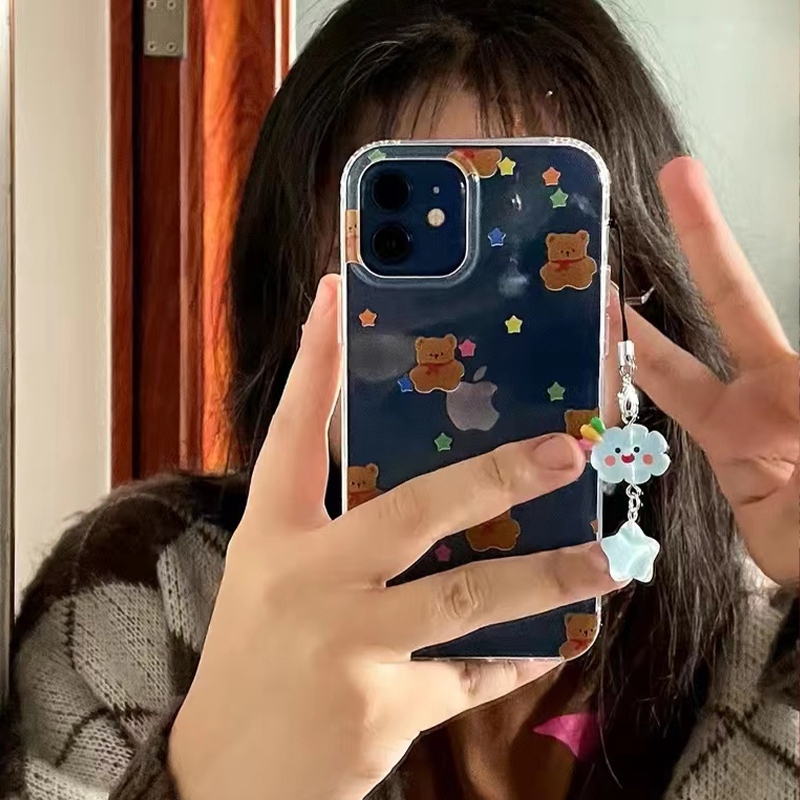 lichee1🌷Dây Đeo Điện Thoại Màu Kẹo Ngọt Hình Đám Mây Ngôi Sao Đám Mây Hoạt Hình Đáng Yêu Cho Nữ | BigBuy360 - bigbuy360.vn