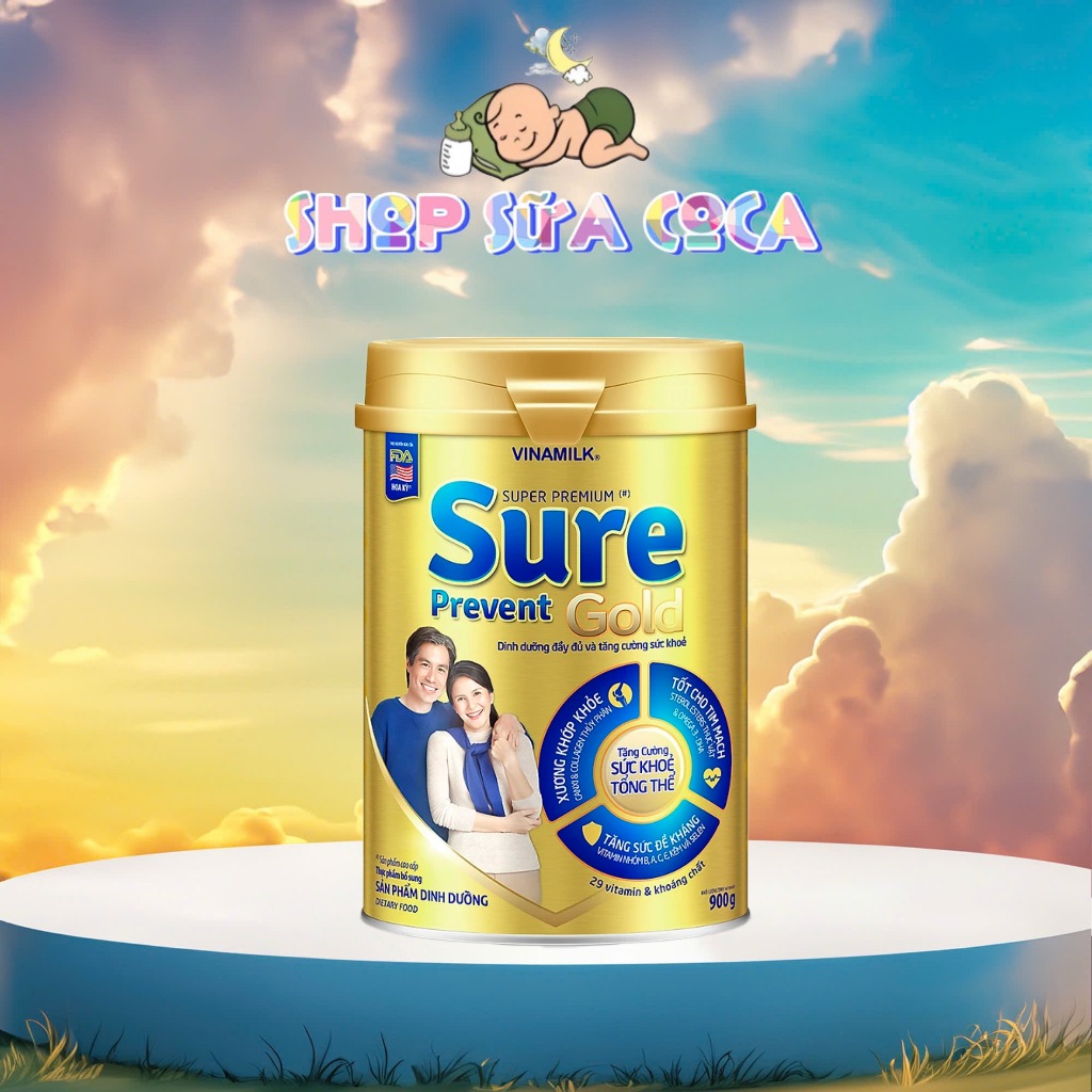 Sữa bột Vinamilk Sure Prevent Gold 900gr