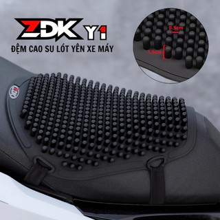  Đệm Lót Yên Xe Máy ZDK Y1 Đệm Cao Su 3D Đàn Hồi Lót Yên Xe Máy Giảm Ê Mông Thoáng Khí 