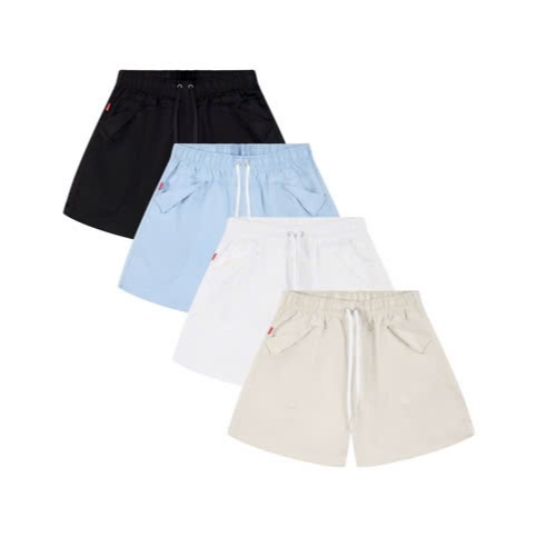 C80 - Quần Short Kaki Nữ Tuí Bẻ Nắp C80 Winmaxx