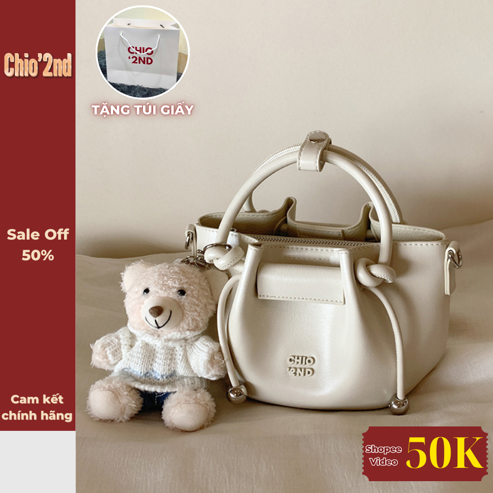 (Sẵn, BST Mới) Túi Xách Nữ Chio Cao Cấp Mẫu Mới, Túi Nữ Chio Đeo Chéo Nữ Thời Trang Kèm Charm Hot 2026 S31