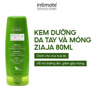 Kem dưỡng da tay & móng Ô Liu Ziaja dưỡng ẩm da mềm mịn, giúp móng chắc khỏe 80ml