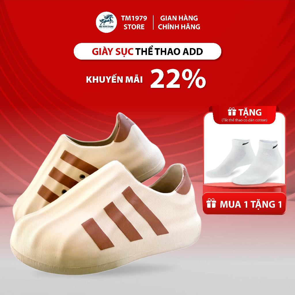 Giày Sục Thể Thao Nam Nữ , Giày Sục Đúc Nguyên Khối Chất Liệu EVA Chống Trơn Trượt ( giay das)