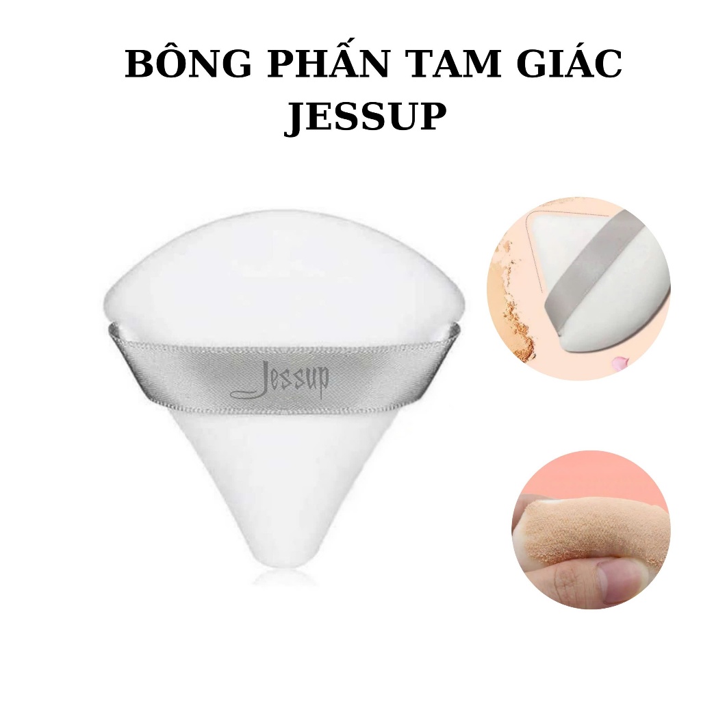 Bông dặm phấn phủ má hồng JESSUP Powder Puff