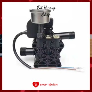 Đầu Máy Bơm Rửa Xe Mini Kèm Rơ Le Và Đồng Hồ Áp
