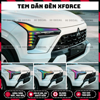 Tem dán đèn Xforce, decal đèn Xforce | Tem Logo stick trang trí cao cấp chống thấm nước bảo vệ đèn