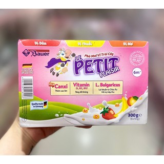 Sữa chua phô mai kidsmix / petit cho bé - 1 lốc 6 hũ