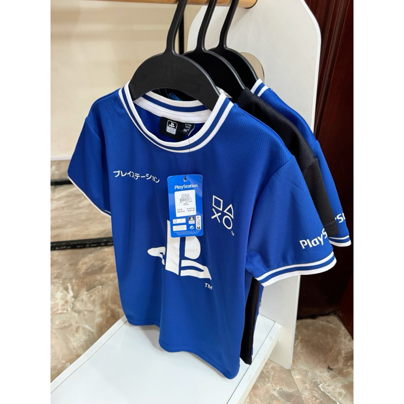 Áo Phông Bé Trai PlayStation Thun Poly Thông Hơi PR
