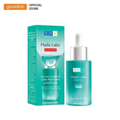 Serum Dưỡng Ẩm Cho Da Mụn, Nhạy Cảm Hadalabo Acne Cae Calming 30Ml