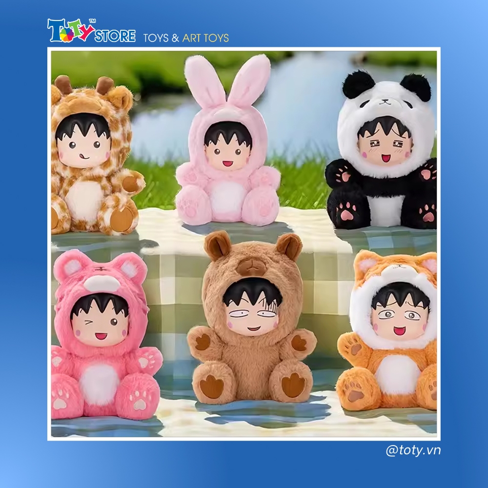 [CHÍNH HÃNG] Mô hình Chibi Maruko Chan - Dress Up Party - Lucky Emma - RE53